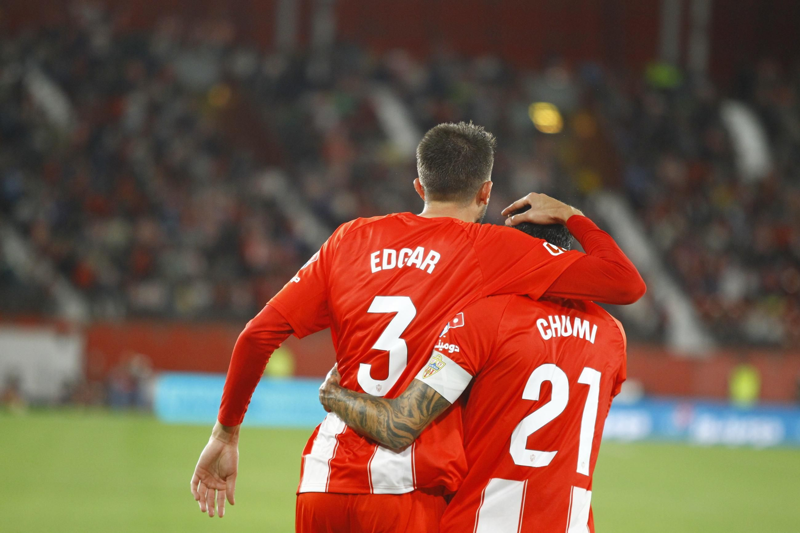 El partido U.D. Almería-Deportivo de La Coruña, en imágenes