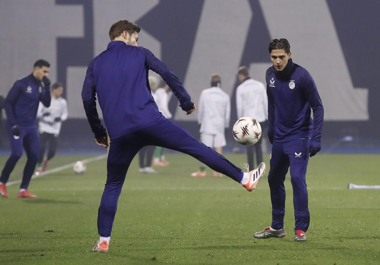 Las fotos del Dinamo de Zagreb-Betis