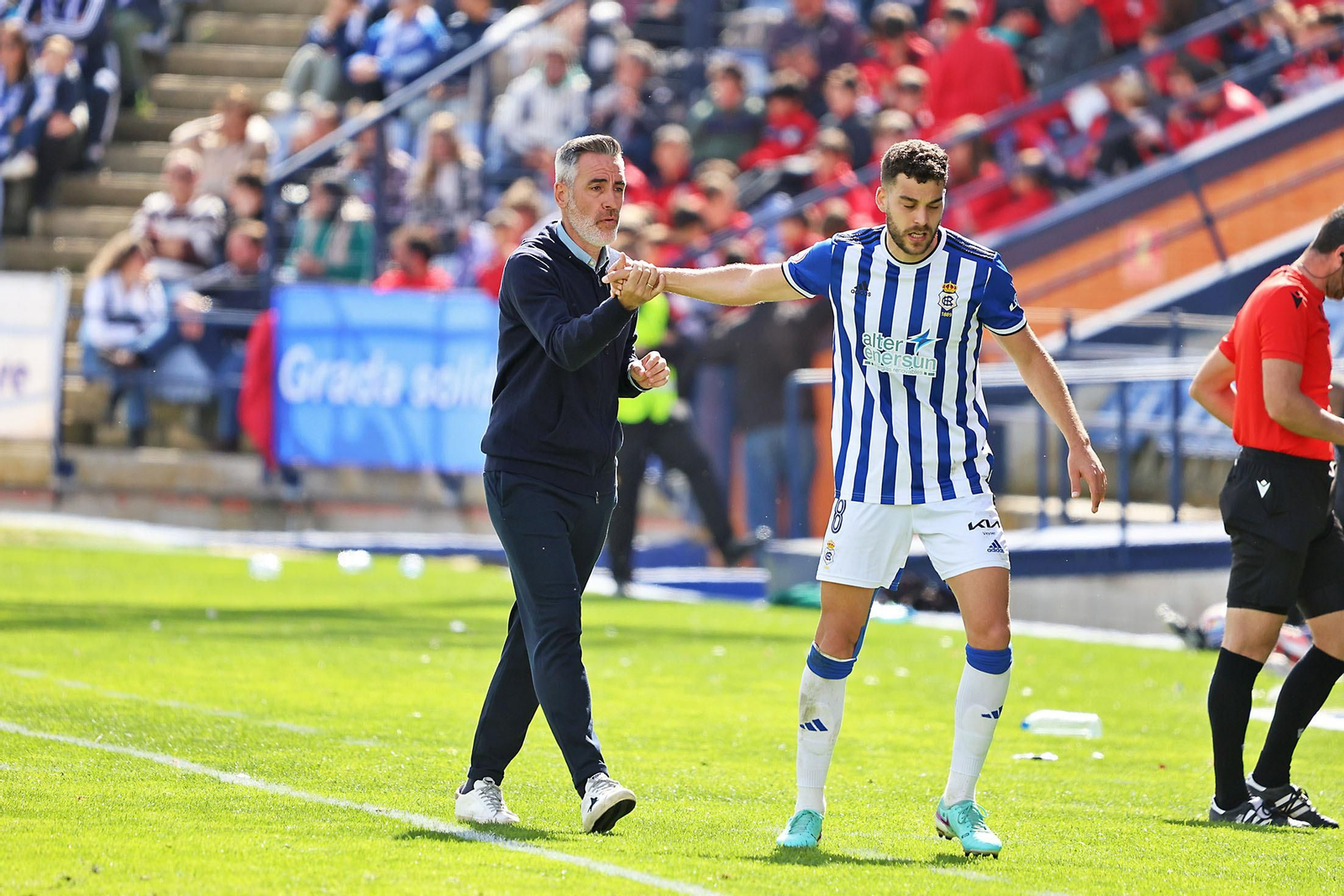 Imágenes del encuentro entre el Recreativo de Huelva y la AD Ceuta FC