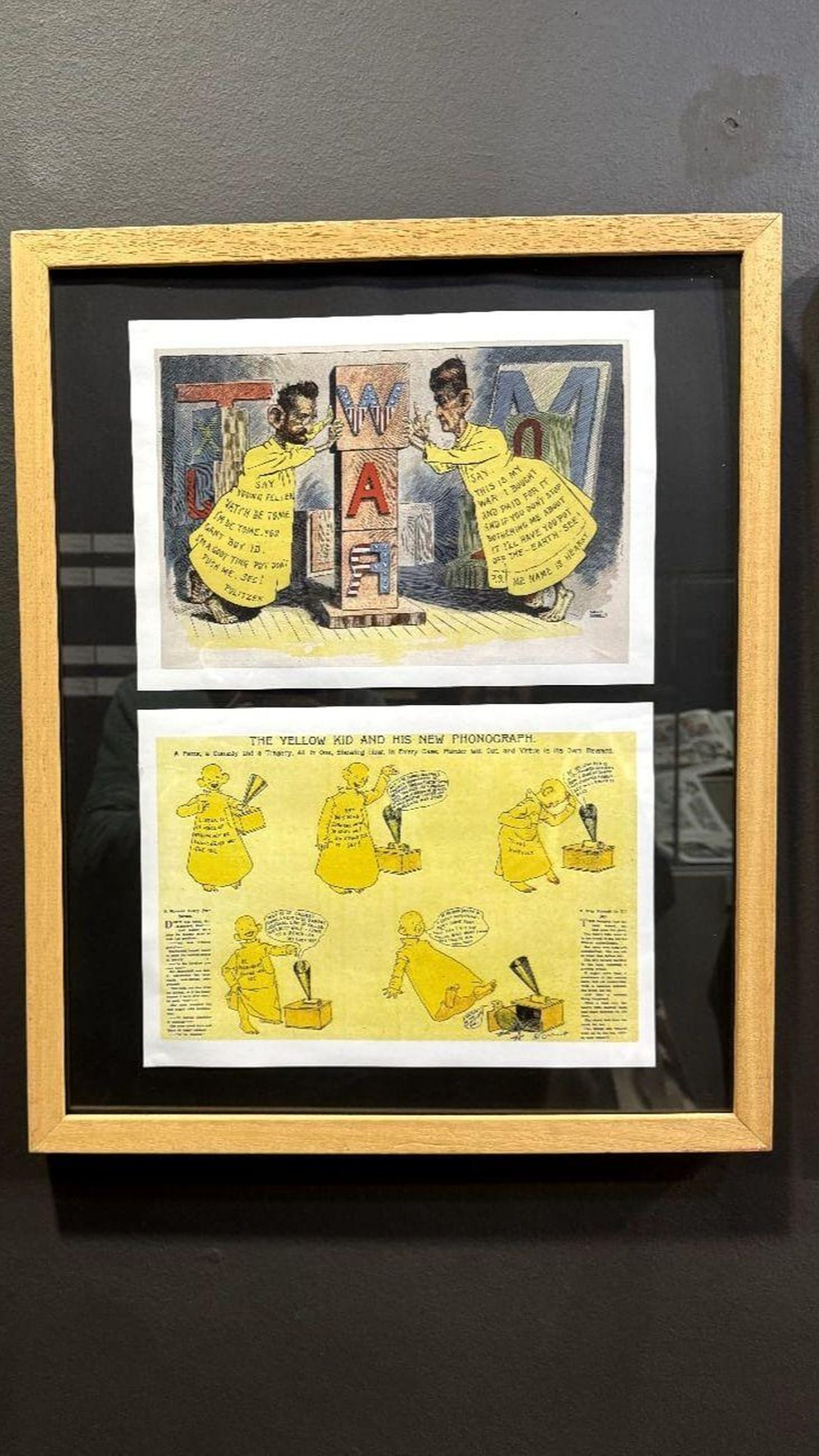 En esta imagen, aparece ‘Yellow kids’, una de las obras maestras del género.