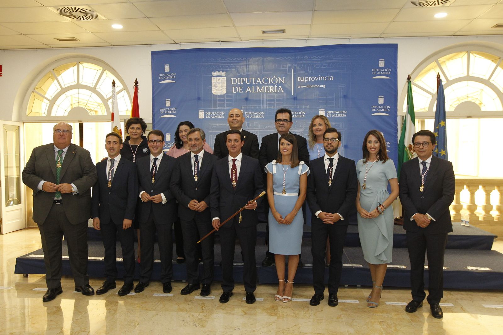 Pleno investidura Presidente Diputación de Almería. Javier Aureliano García