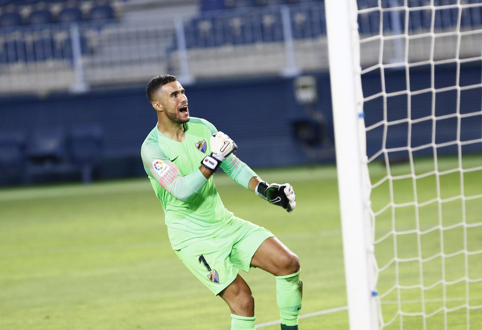 Las fotos de la liberación del Málaga CF tras ganar al Alcorcón