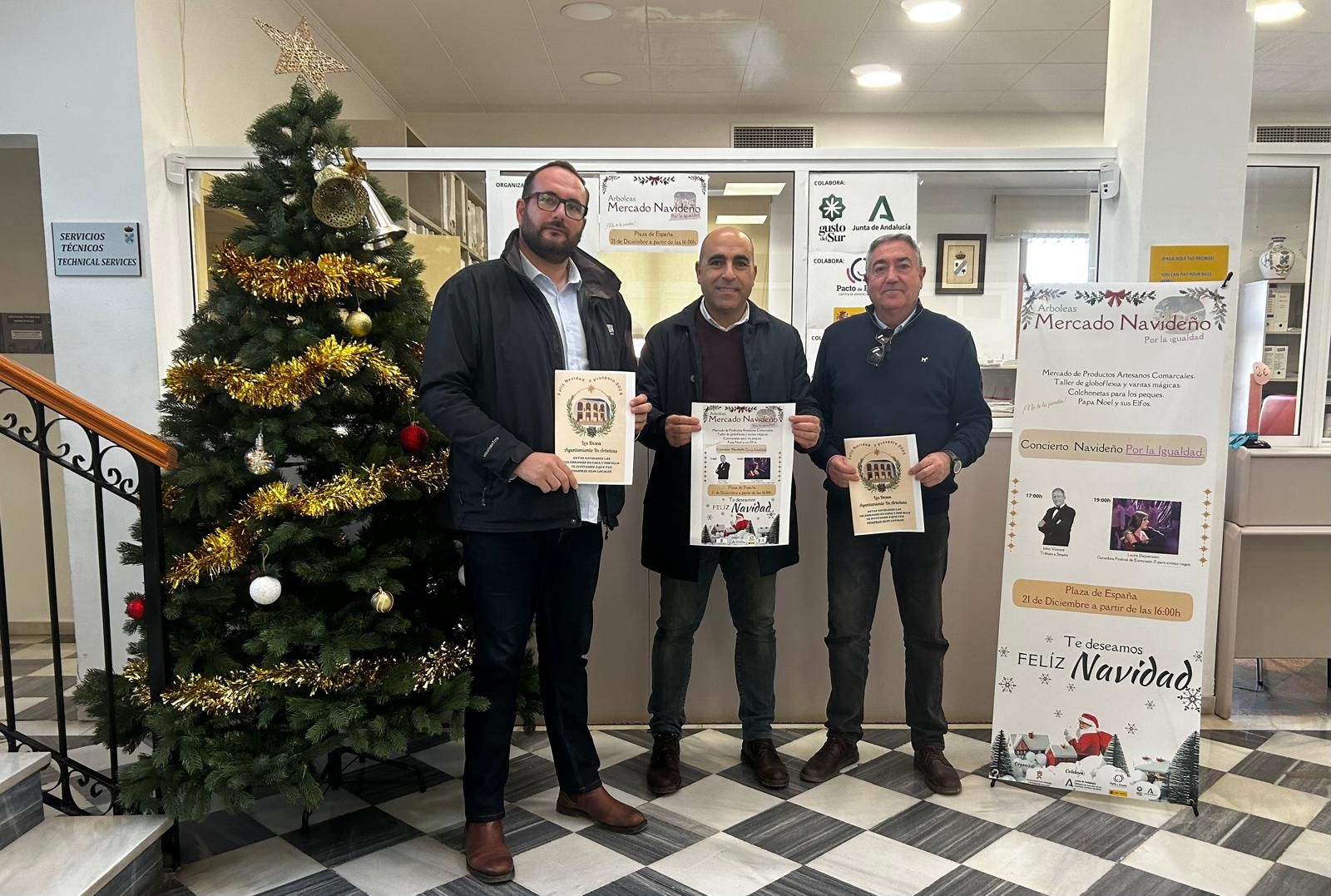 Presentación del Mercadillo Navideño Arboleas