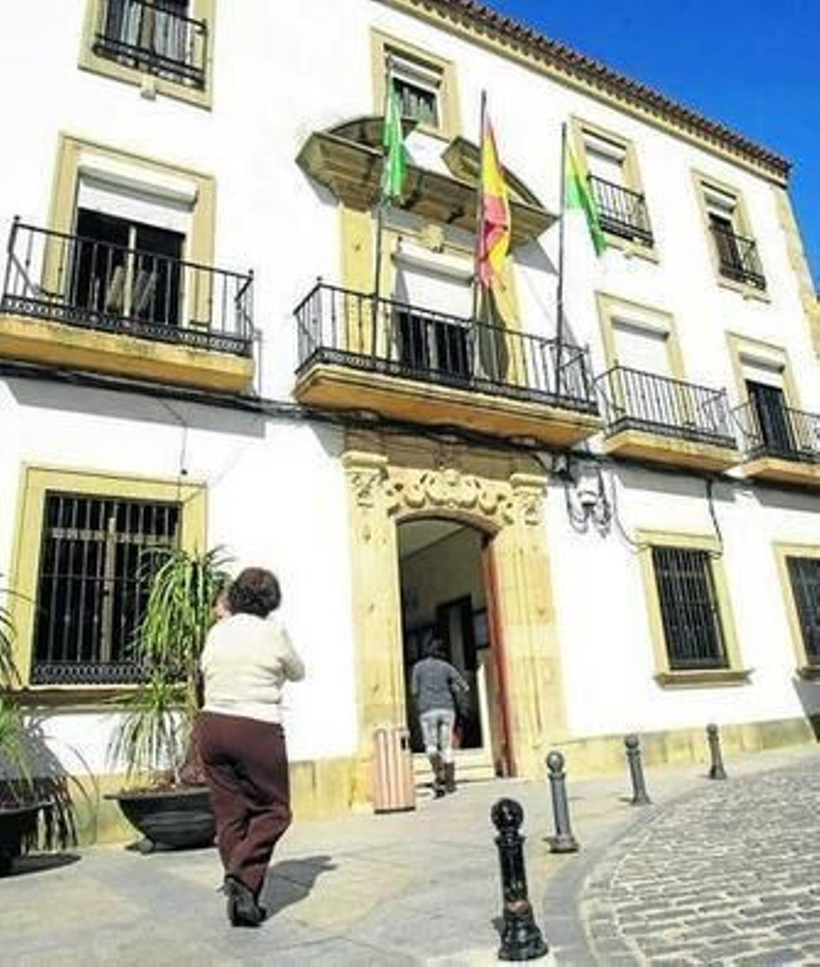 Fachada del Ayuntamiento de Los Barrios.