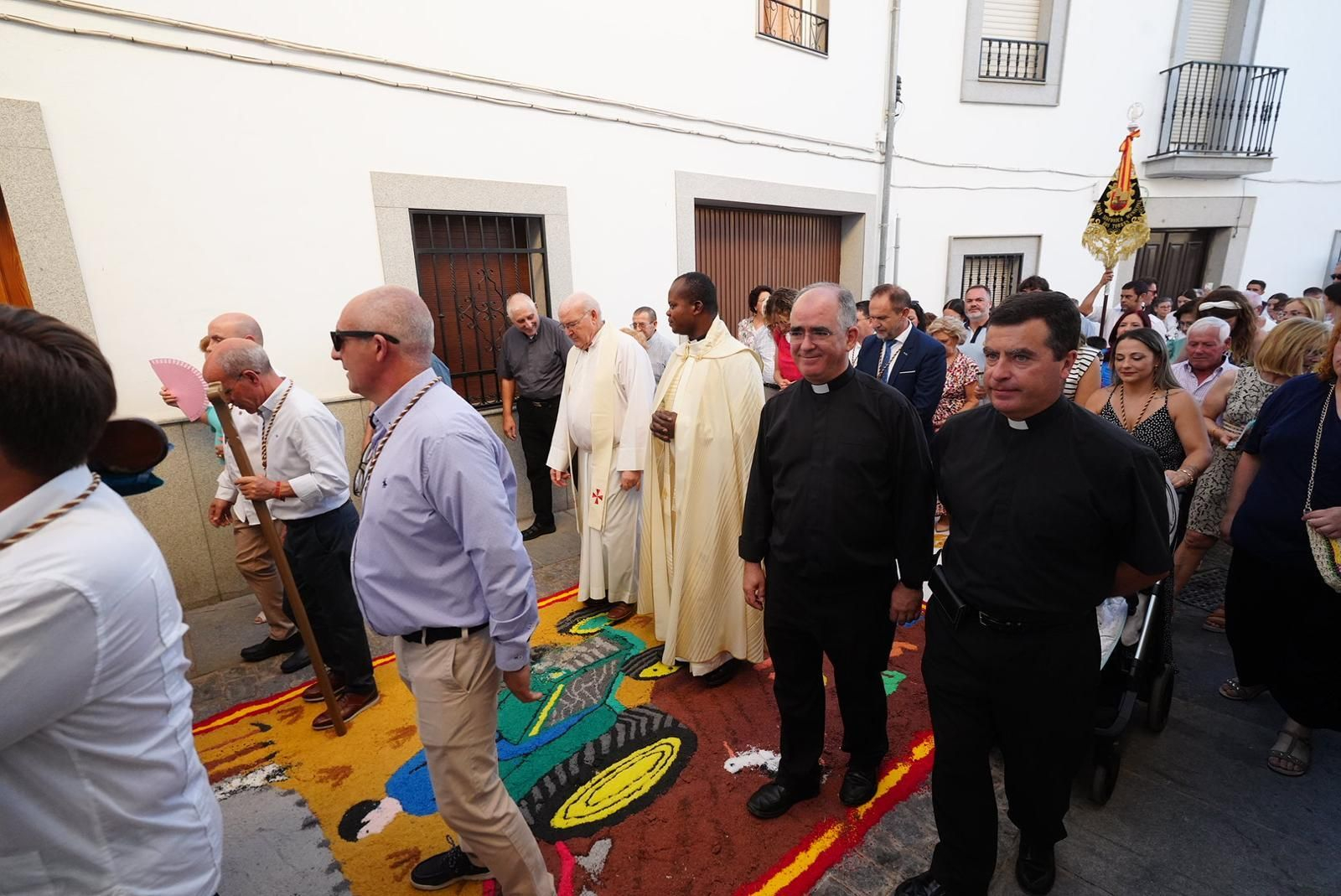 La procesión de San Roque en Dos Torres