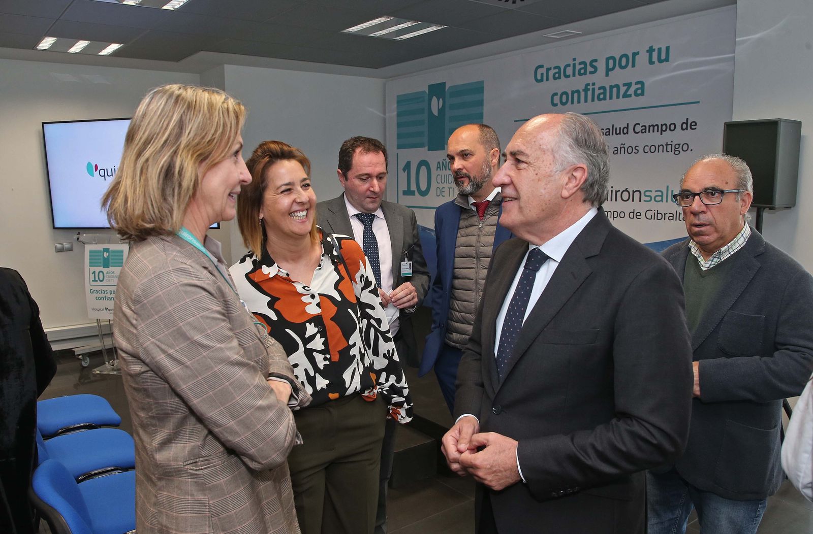 Fotos de la conmemoración del 10º aniversario del Hospital Quirónsalud en Los Barrios