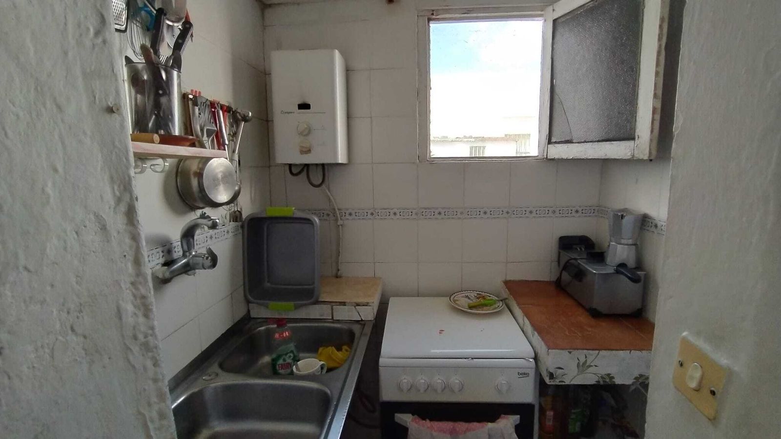 La cocina de la vivienda.