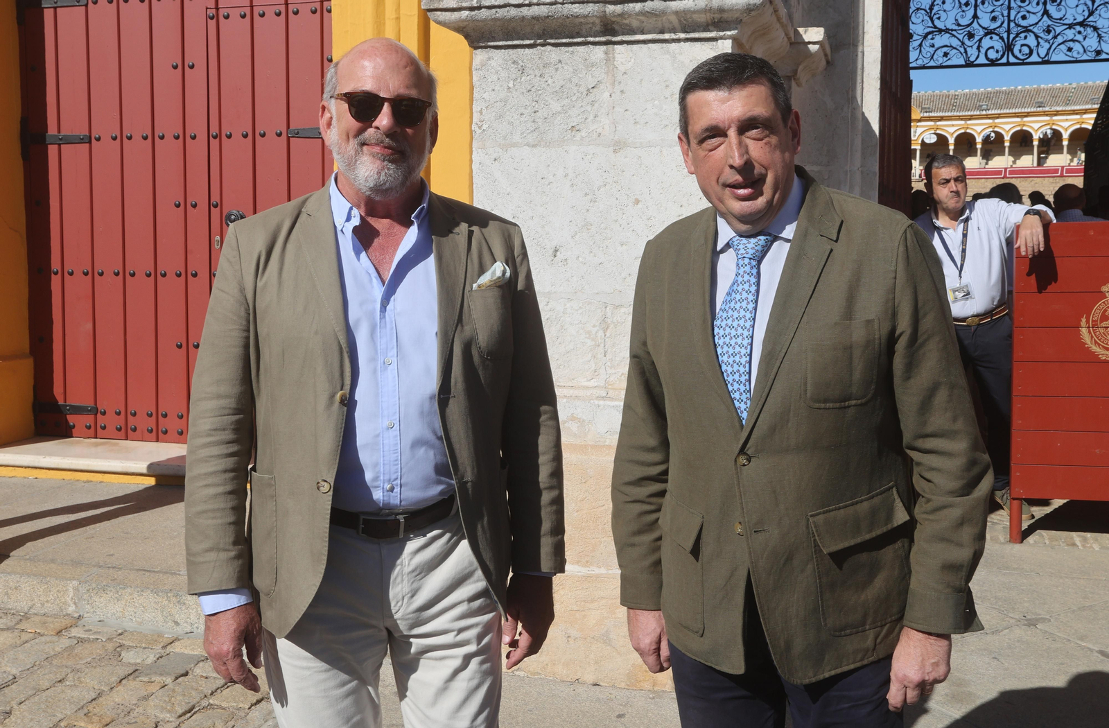 Ambiente en la Puerta del Príncipe de la Maestranza