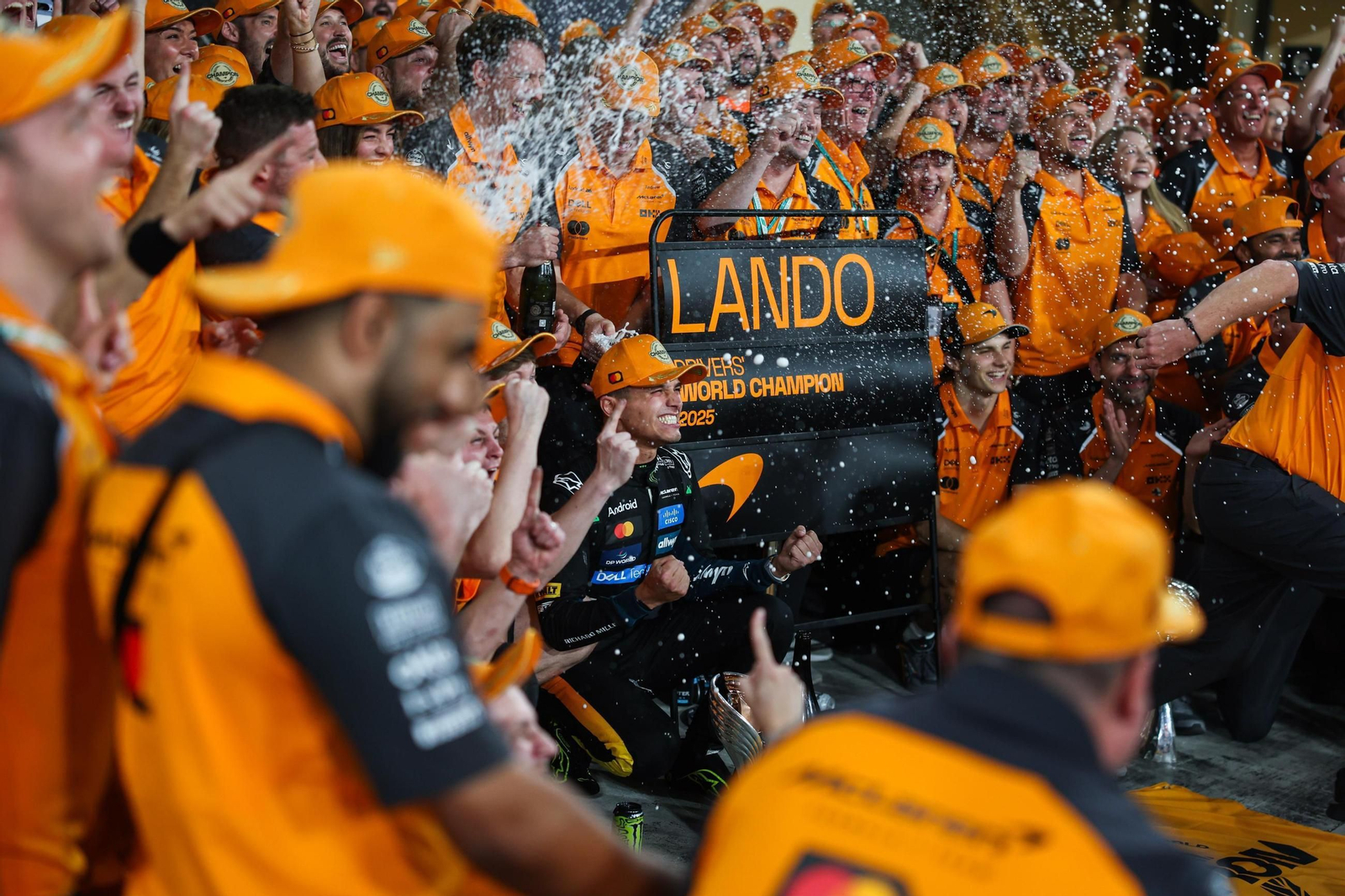 Las fotos del título mundial de Lando Norris en la Fórmula 1