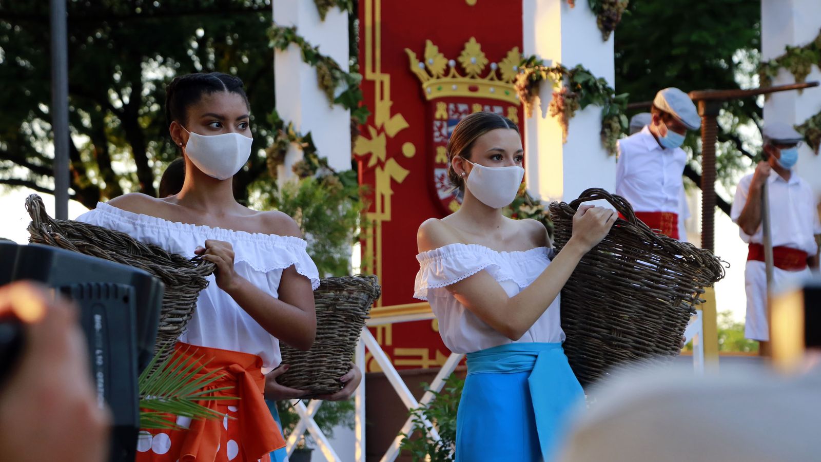 Pisa de la Uva en Alameda Vieja