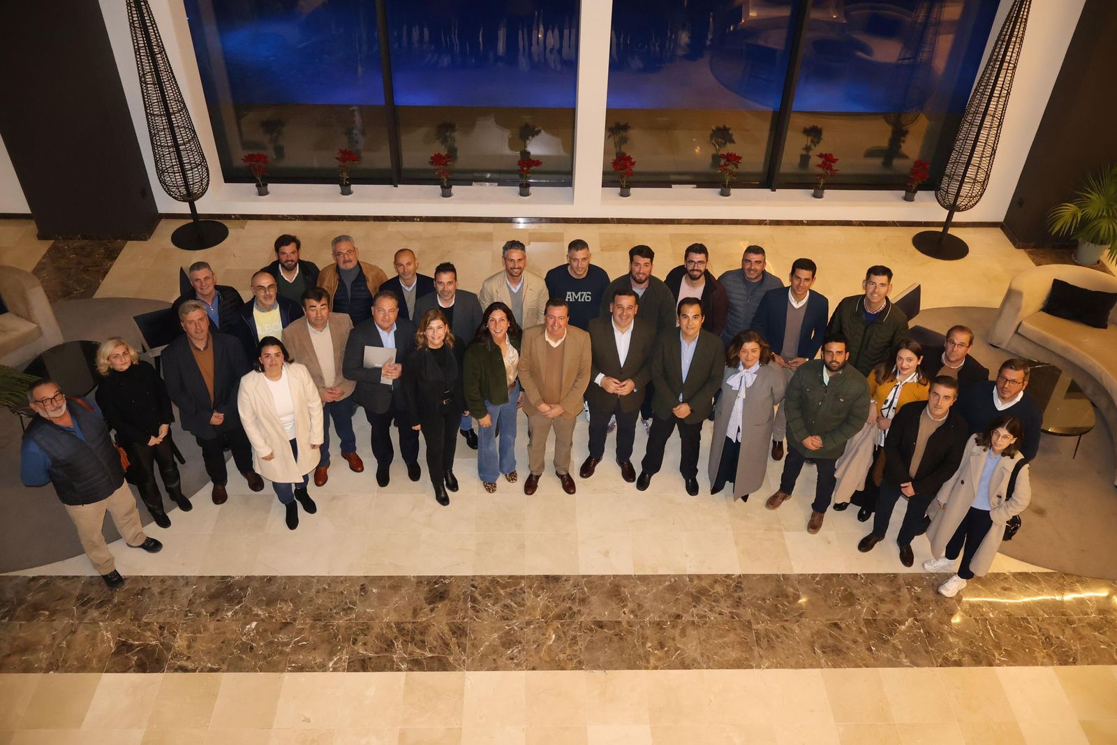 Reunión del PP de Huelva en la Sierra onubense.