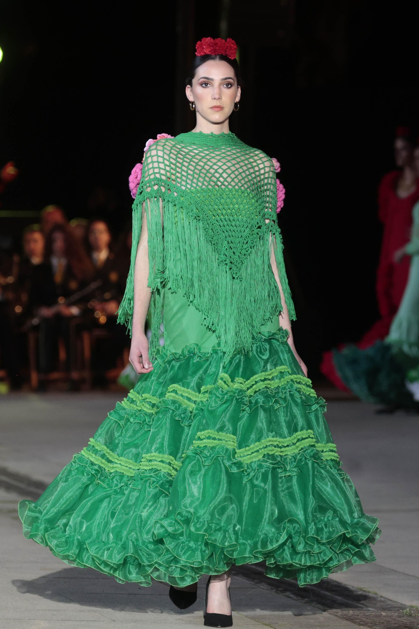 El desfile Andalucía es flamenca en el Palacio de San Telmo, todas las fotos