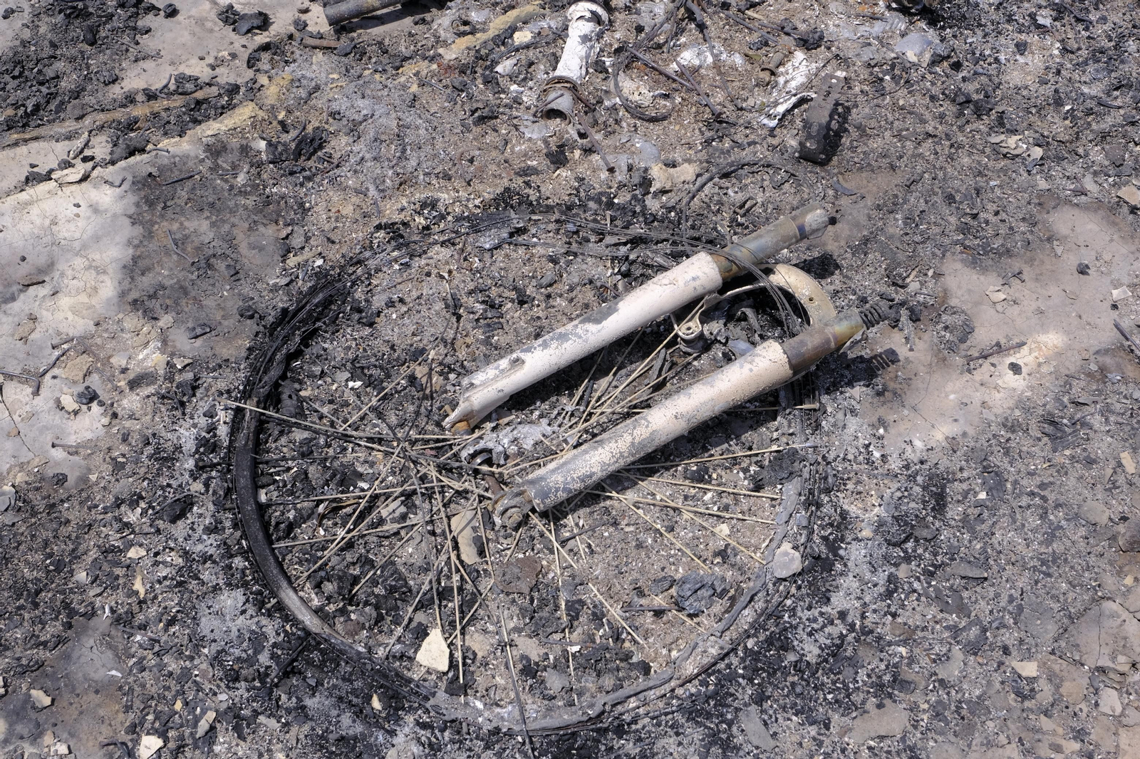 Fotogalería incendio asentamiento de chabolas en Atochares-Níjar (Almería)