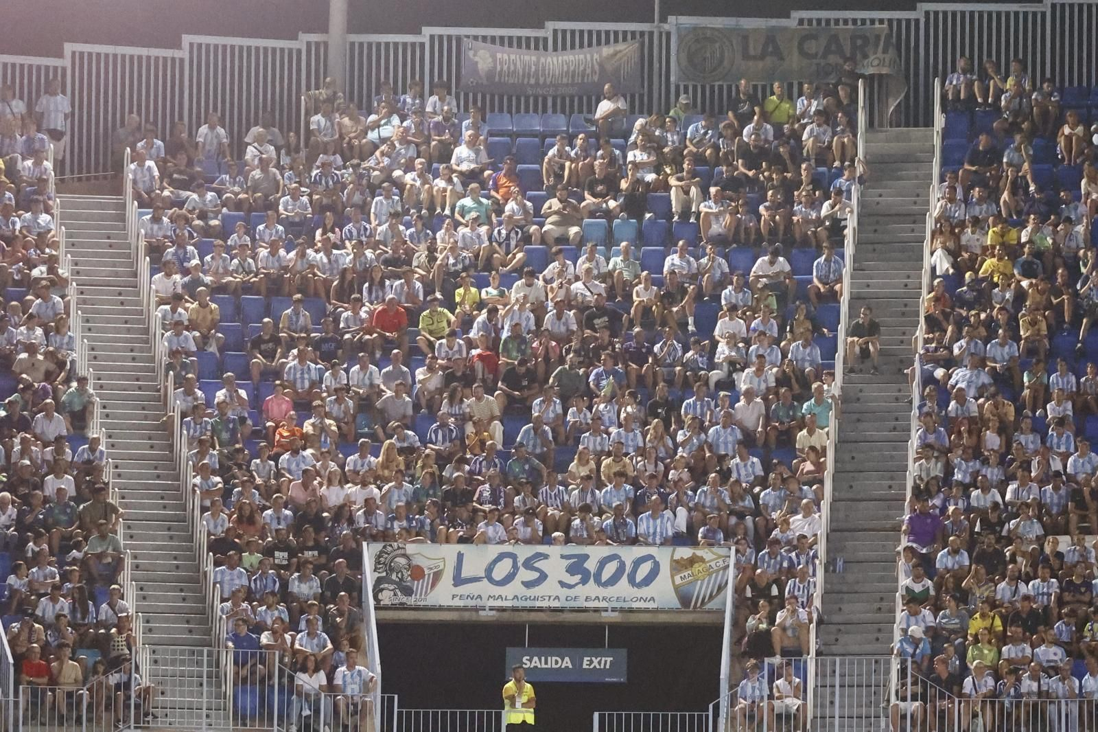 Búscate en las gradas de La Rosaleda en el Málaga CF-Real Sociedad B