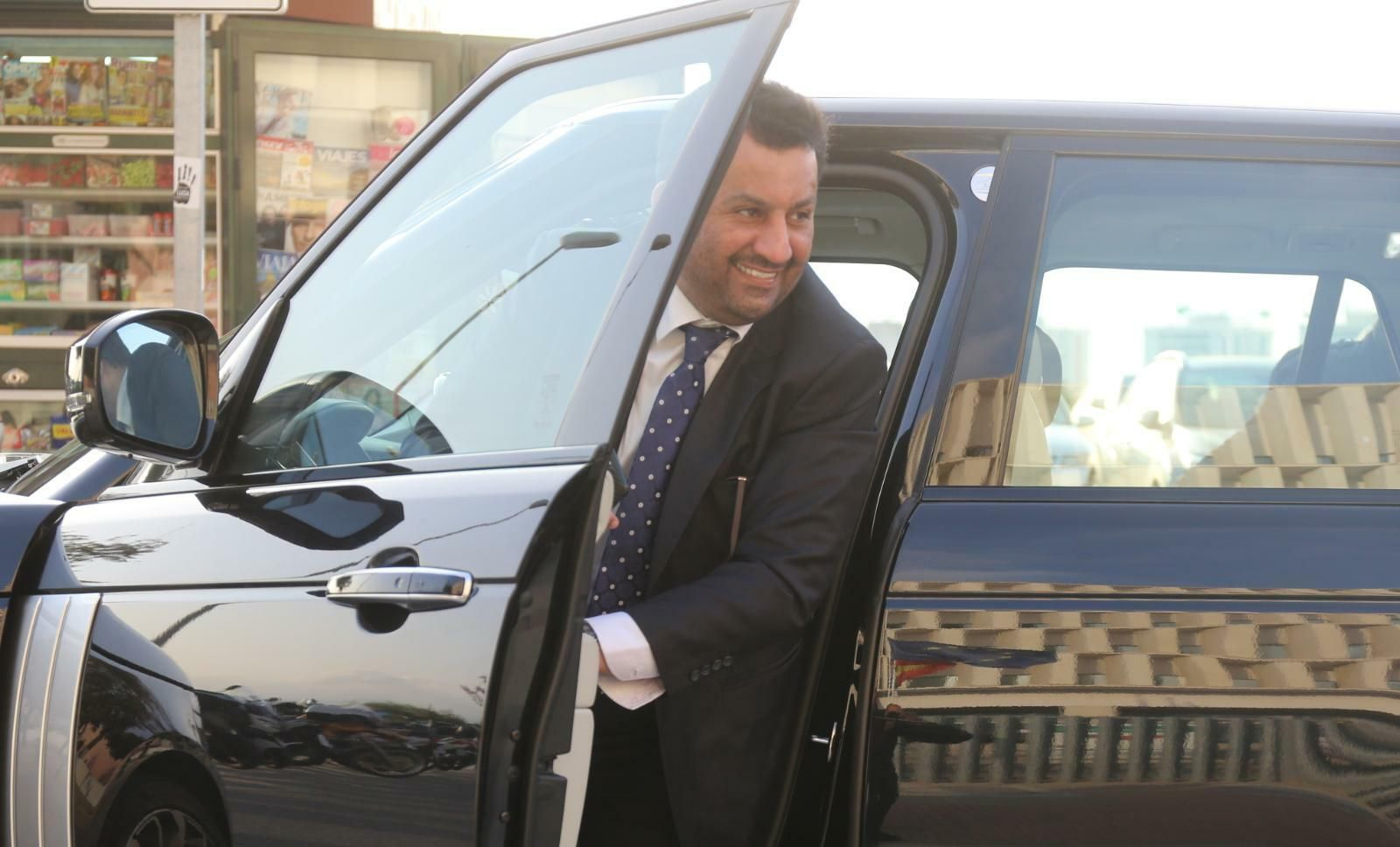 Las foto del juicio entre Al-Thani y Bluebay