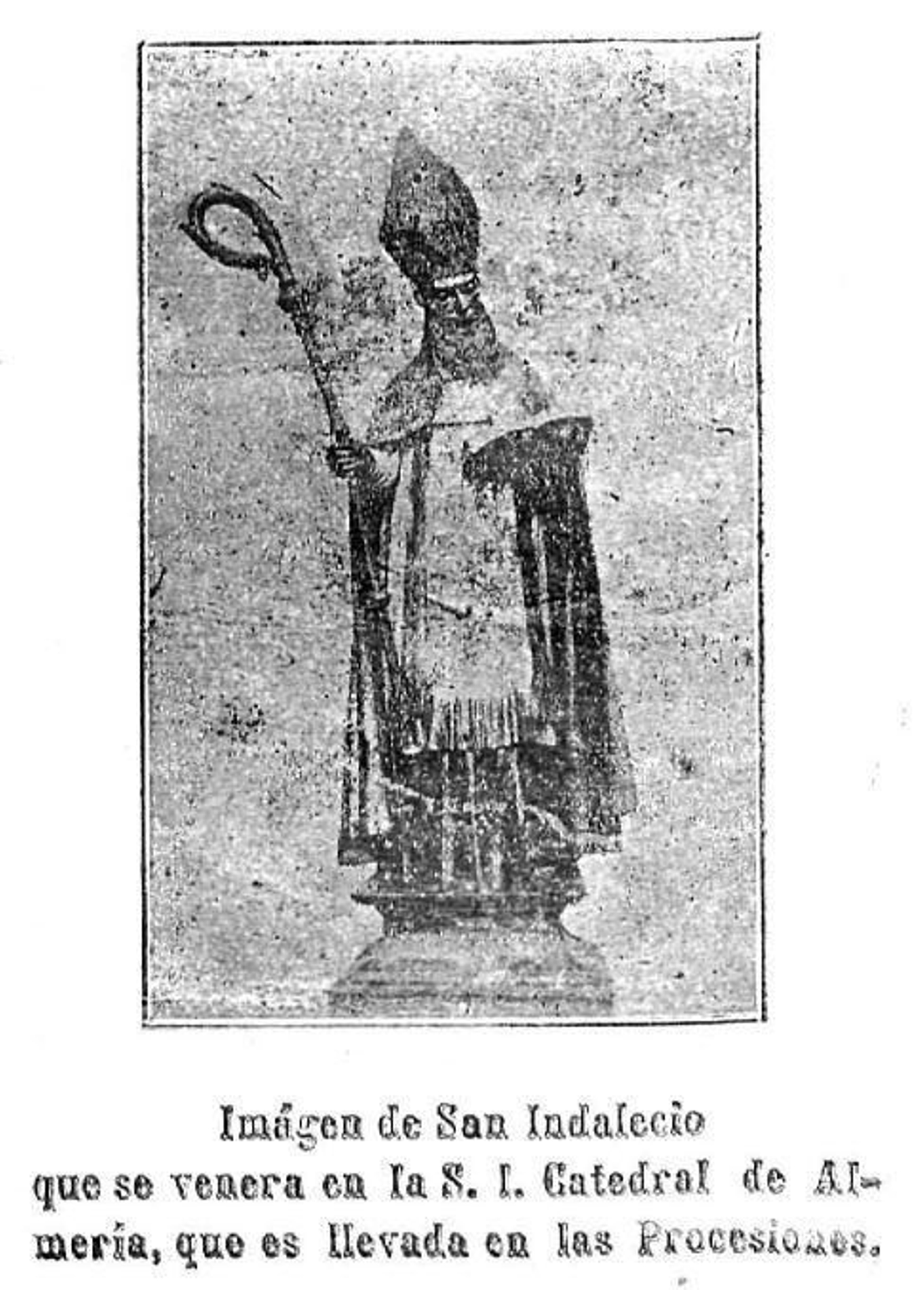 SAN INDALECIO PATRONO DE ALMERÍA DE ANTES DEL AÑO 1784