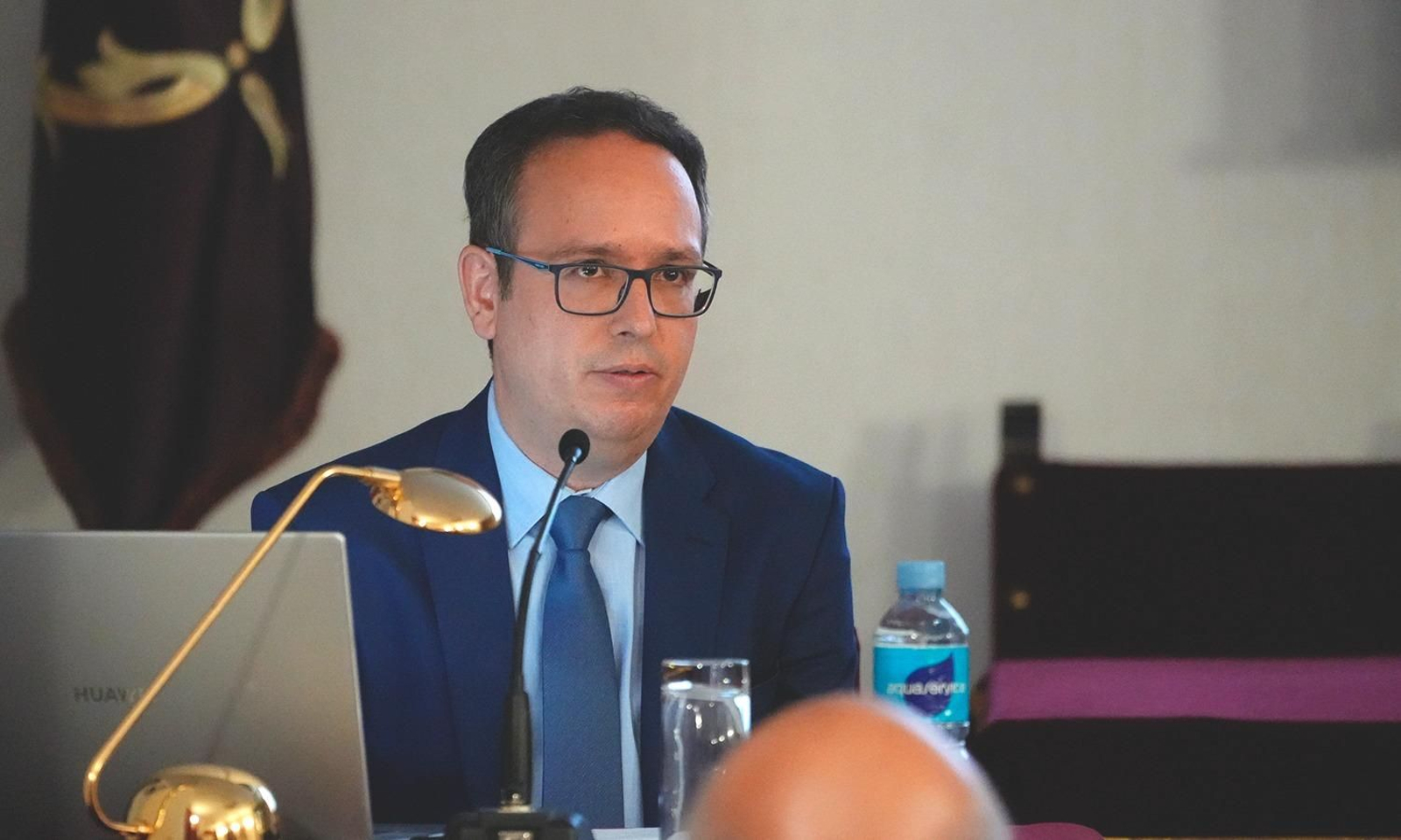 El doctor en Historia del Arte, José Manuel Moreno Arana, durante su conferencia en la Academia de San Dionisio El doctor en Historia del Arte, José Manuel Moreno Arana, durante su conferencia en la Academia de San Dionisio