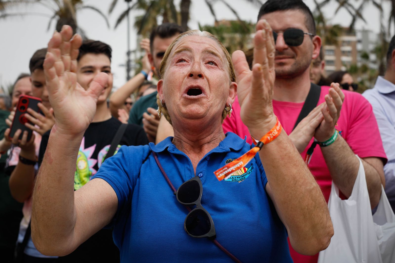 Las mejores imágenes de la "Globotá" en las fallas de Almería