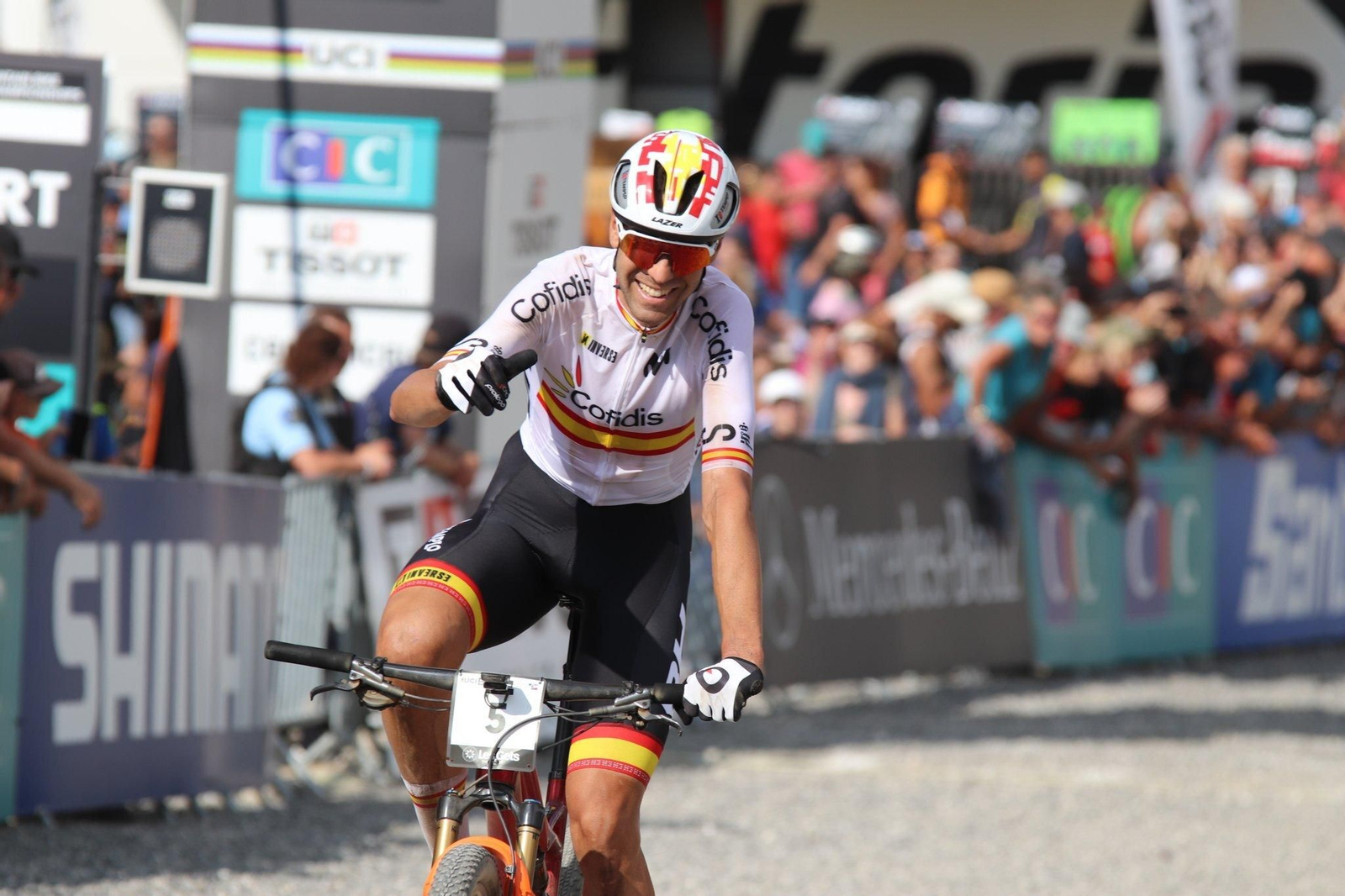 El subcampeonato del mundo de David Valero, en imágenes