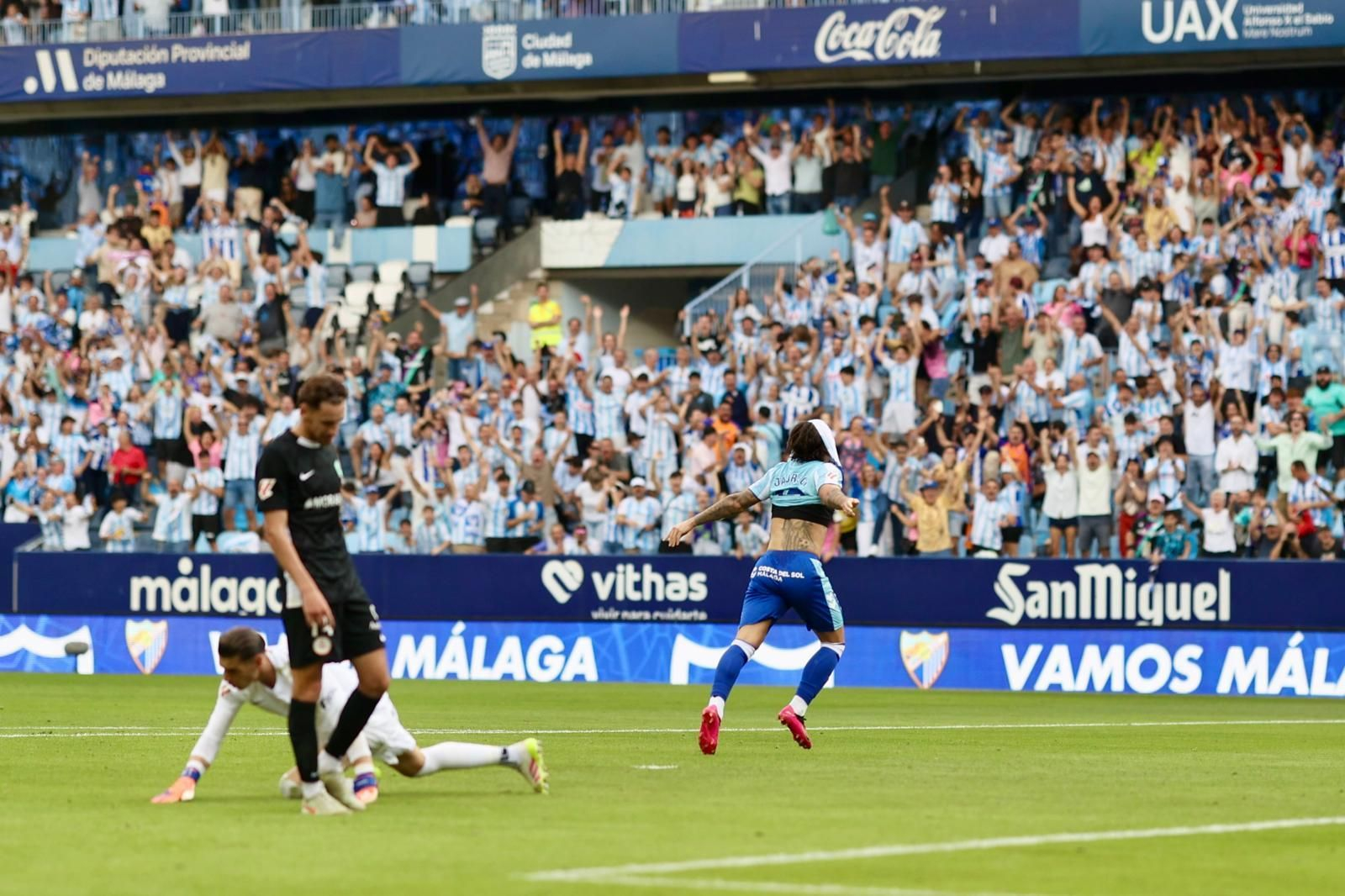 Las fotos del Málaga - Andorra