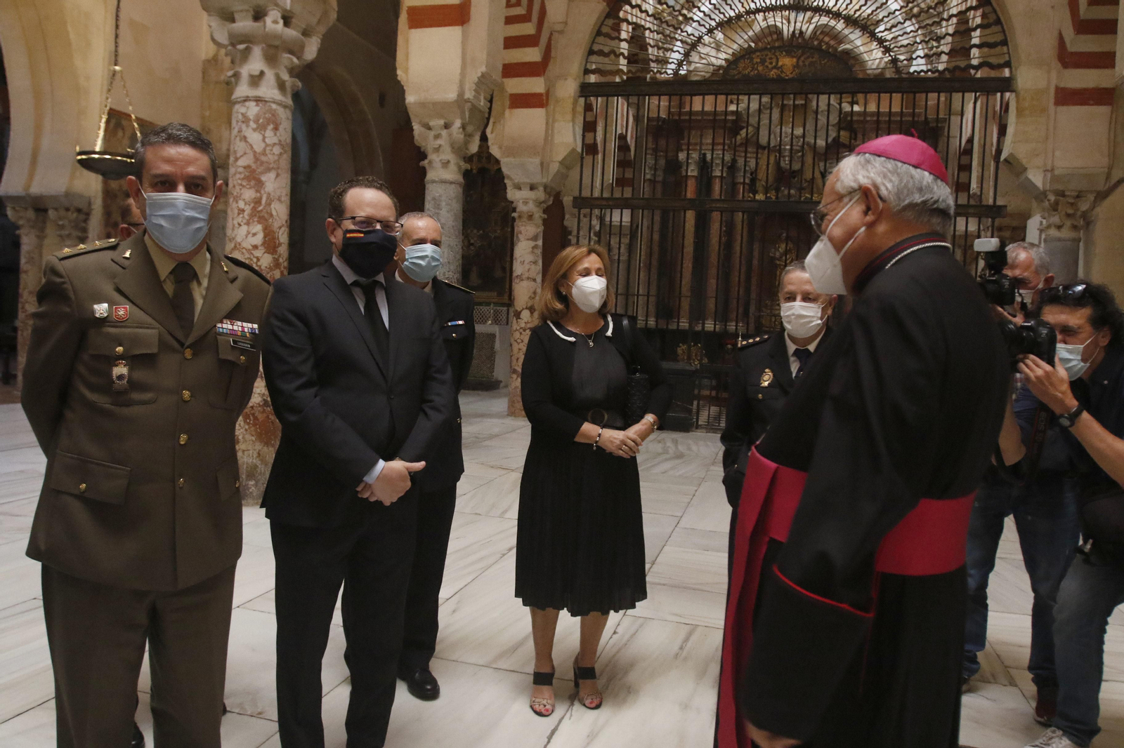 Las fotos del funeral por las víctimas del covid-19 en Córdoba