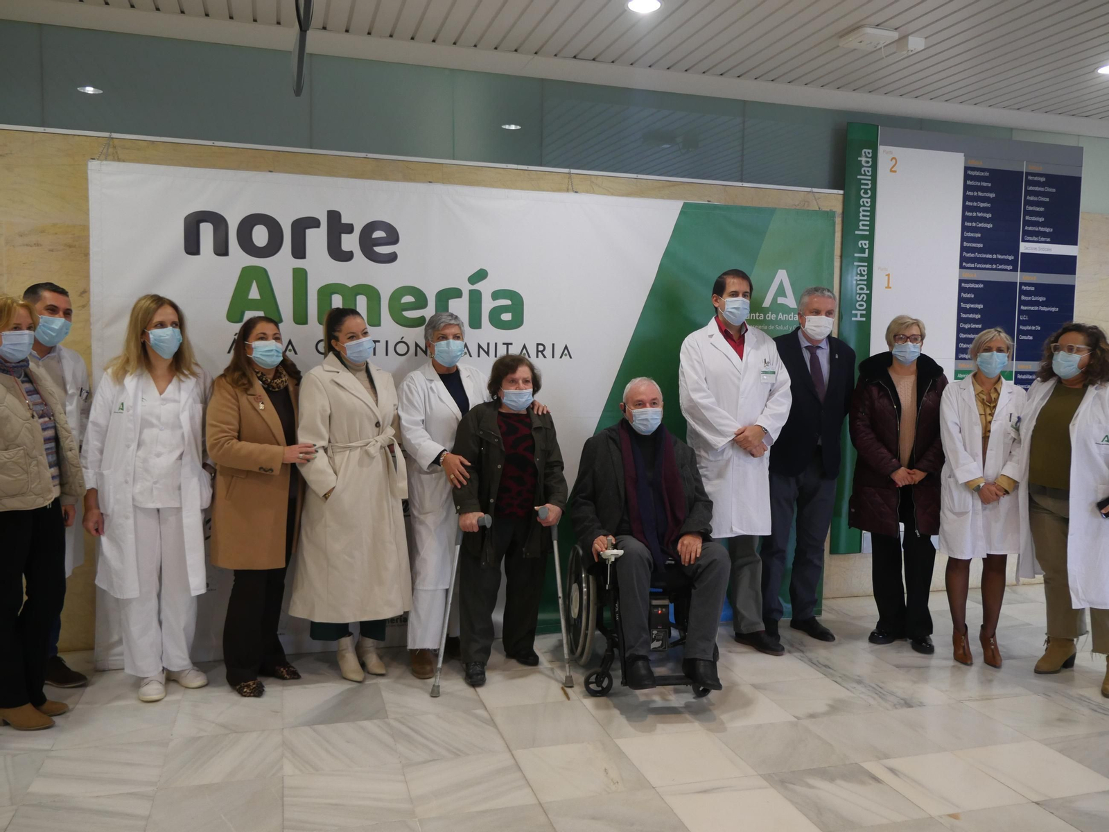 Inauguración de la exposición.