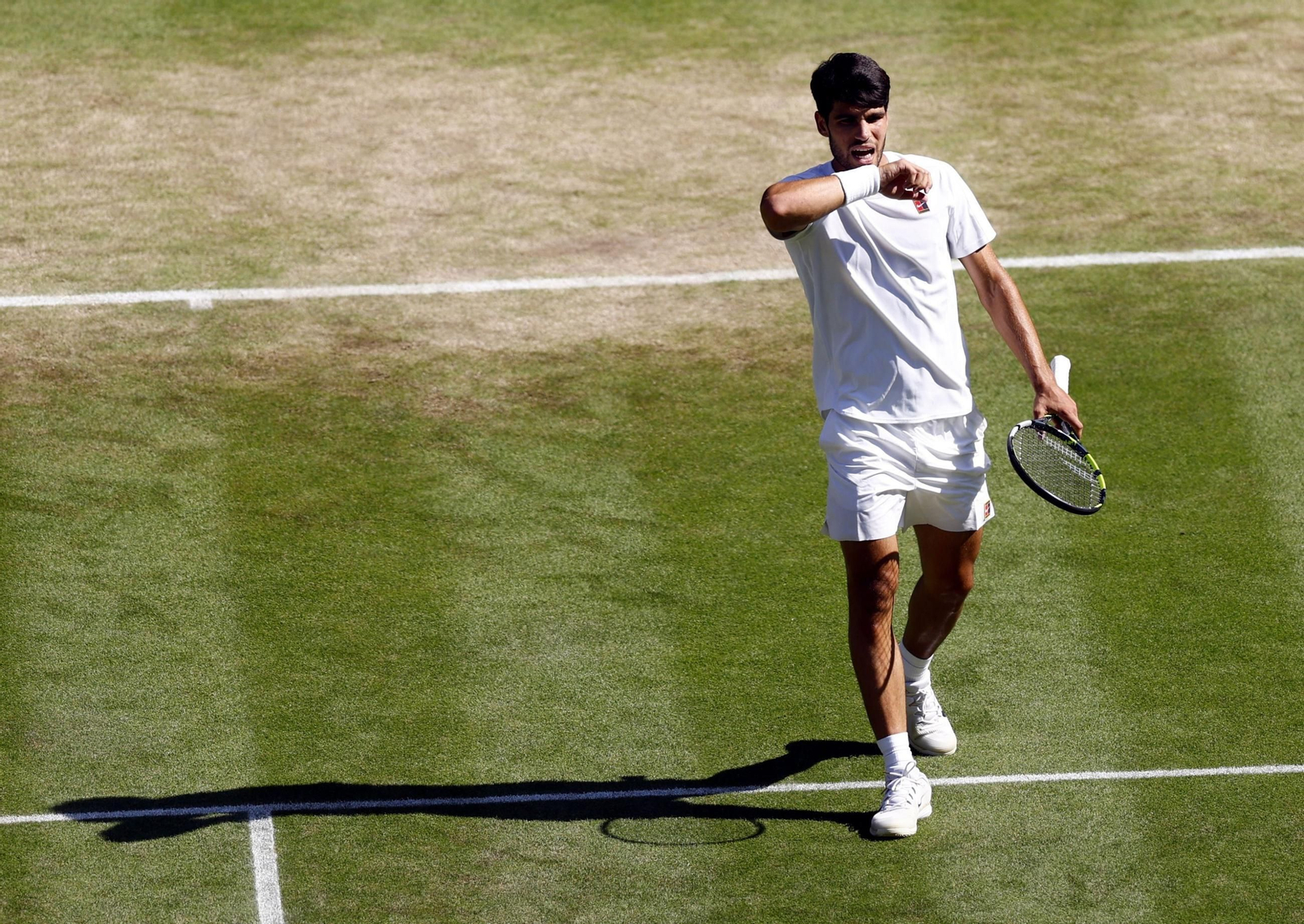 Las fotos del pase de Alcaraz a la final de Wimbledon Las fotos del pase de Alcaraz a la final de Wimbledon