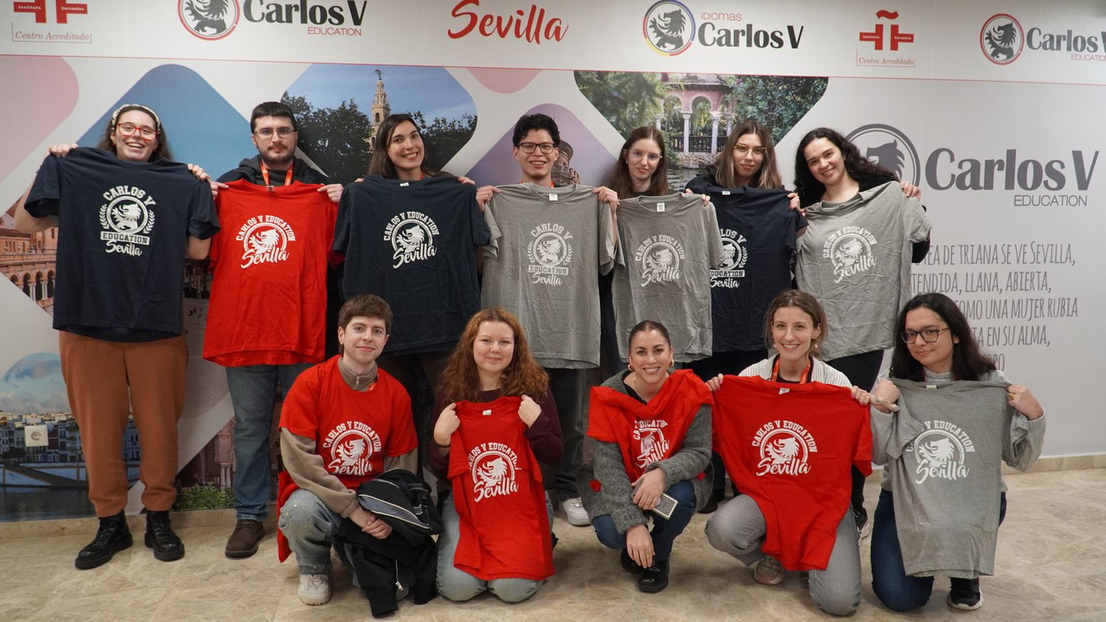 Estudiantes de Alemán en idiomas Carlos V Sevilla