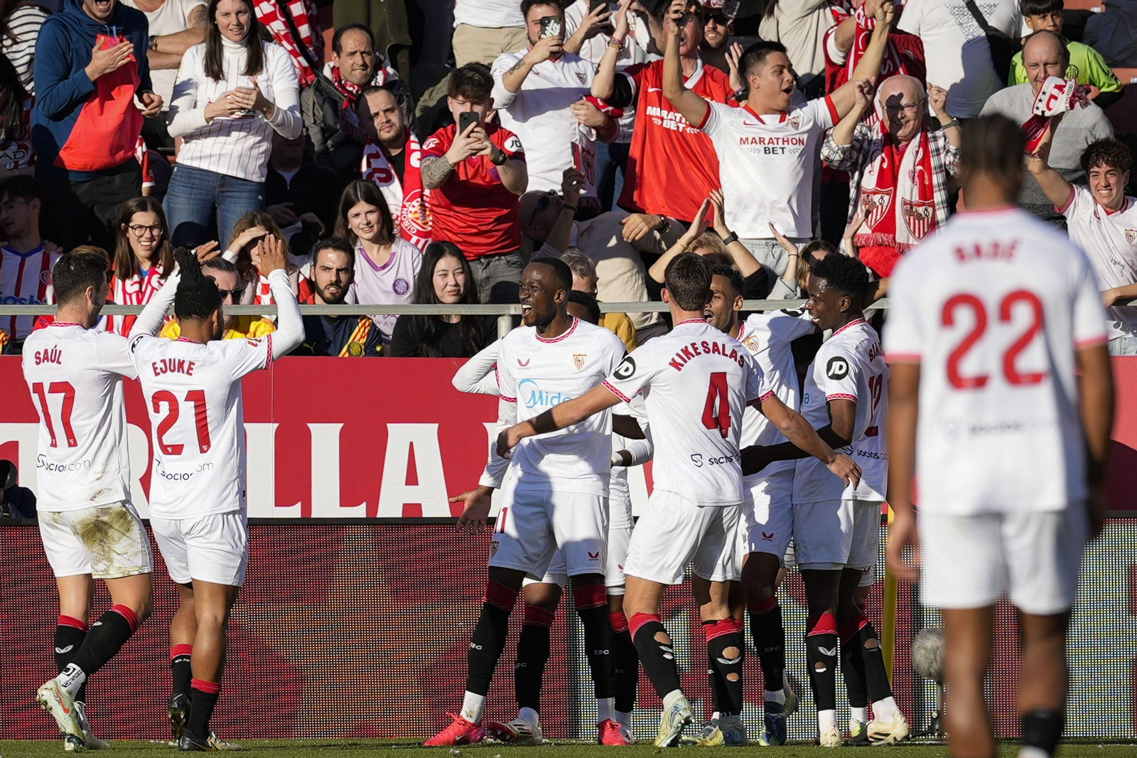 Las fotos del Girona - Sevilla