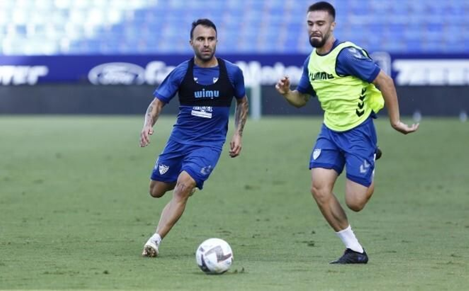 Una imagen del último entreno.