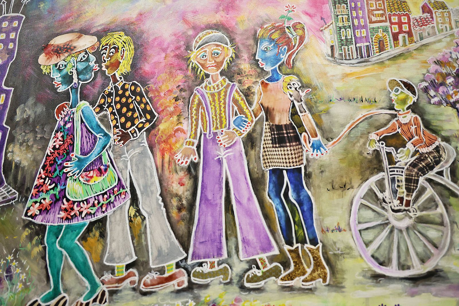 Fotografías de la inauguración de la exposición ‘Amigos’ de Antonia María Peralto