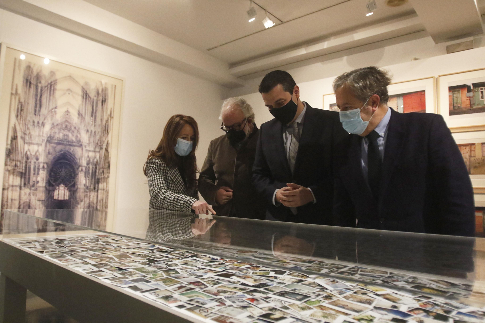 Fotografías de la exposición de arte contemporáneo 'Ruta abierta. Colección del CAC Málaga'