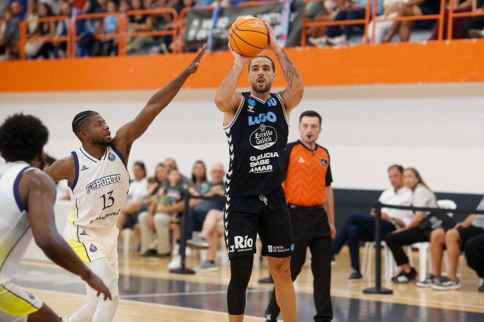 Ilusionante estreno de Francis Alonso con el Breogán