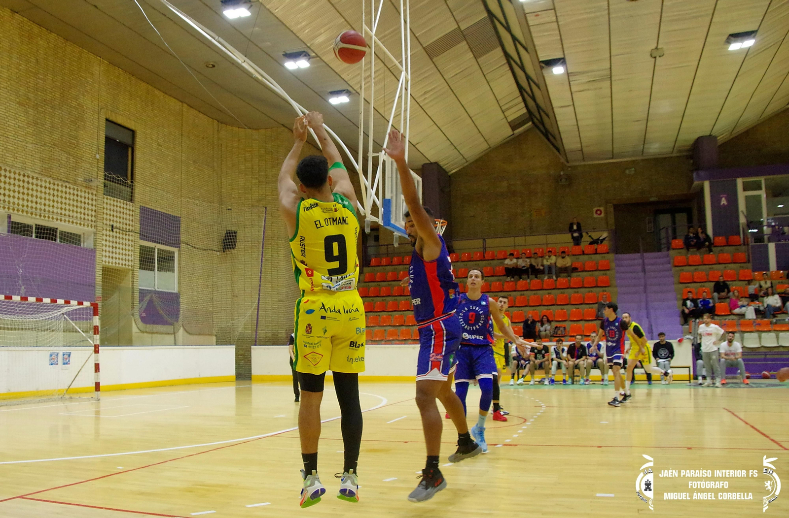Imagen del último partido del Jaén Paraíso Interior FS baloncesto