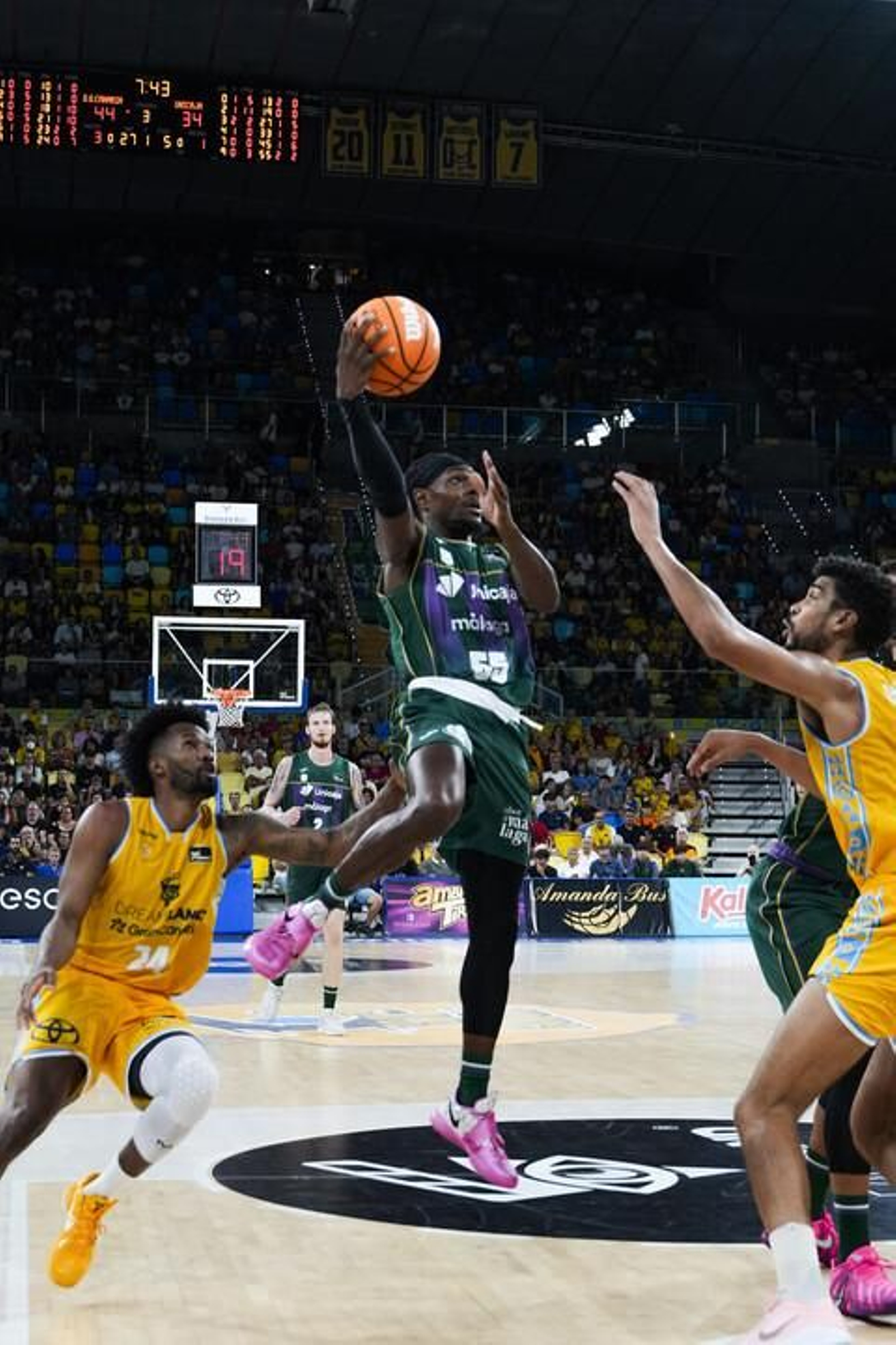 El Gran Canaria-Unicaja, en fotos