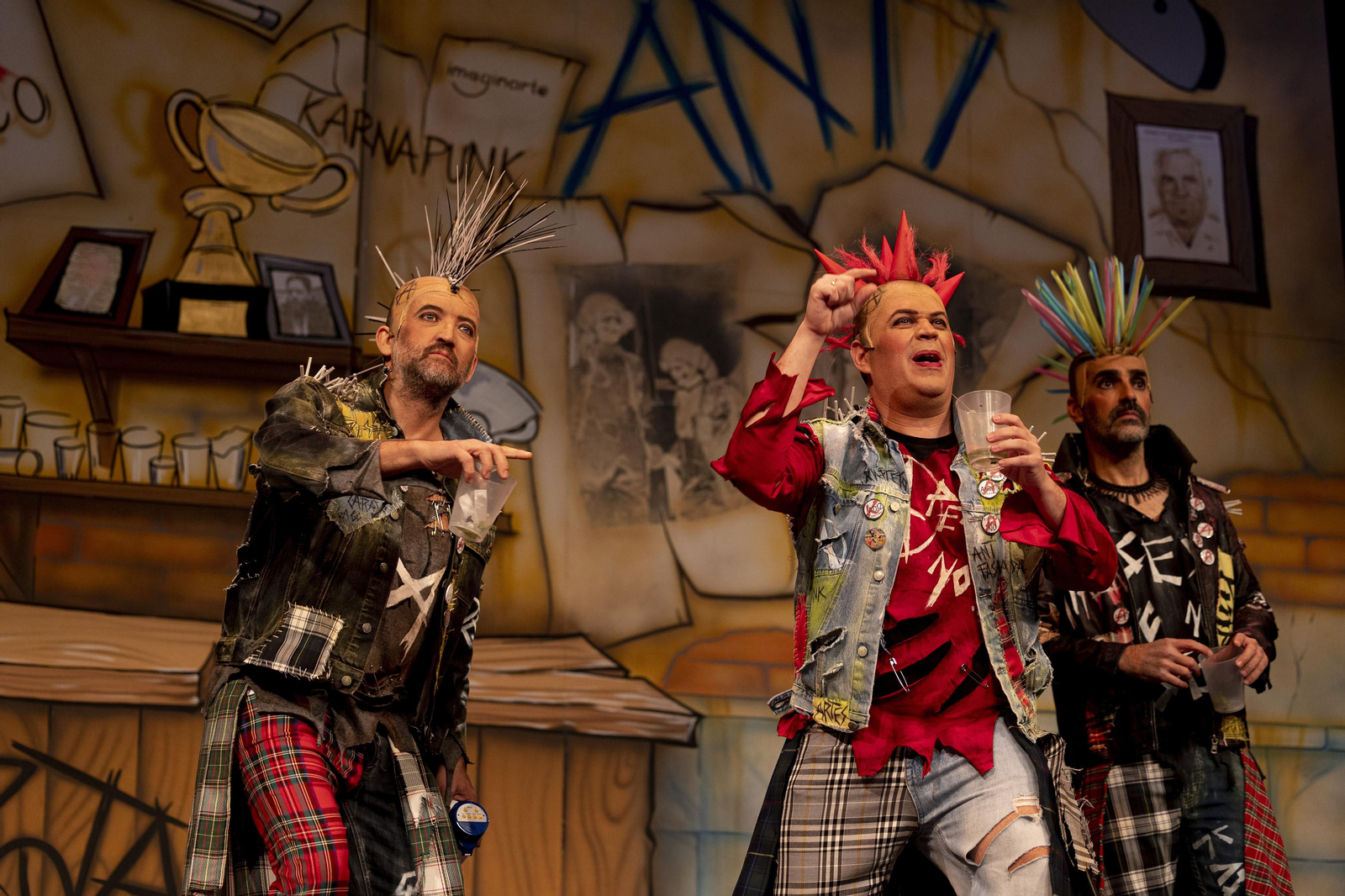 Cuarteto 'Punk y circo, la lucha continúa'