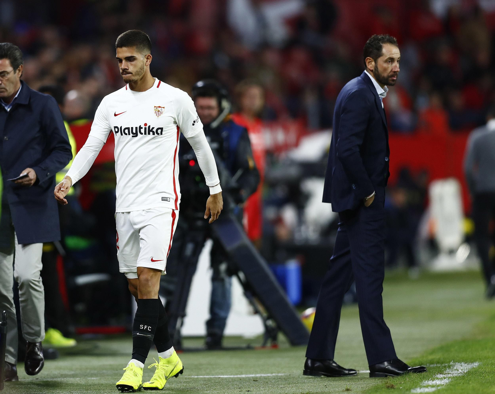 El Sevilla-Huesca, en imágenes