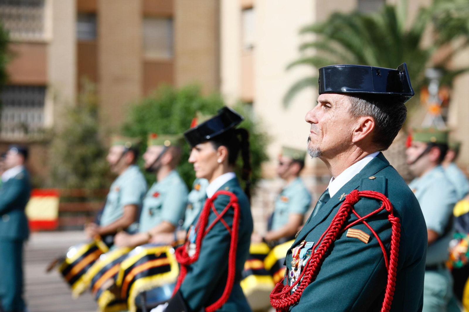 Los actos de la Guardia Civil en honor a la Virgen del Pilar, en imágenes