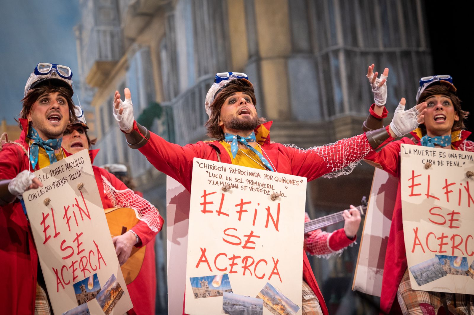 Chirigota 'La alegría de Cai (los apocalípticos)'