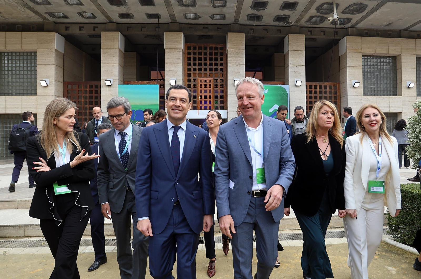 Imágenes del I Congreso Nacional de Hidrógeno Verde H2V celebrado en Huelva