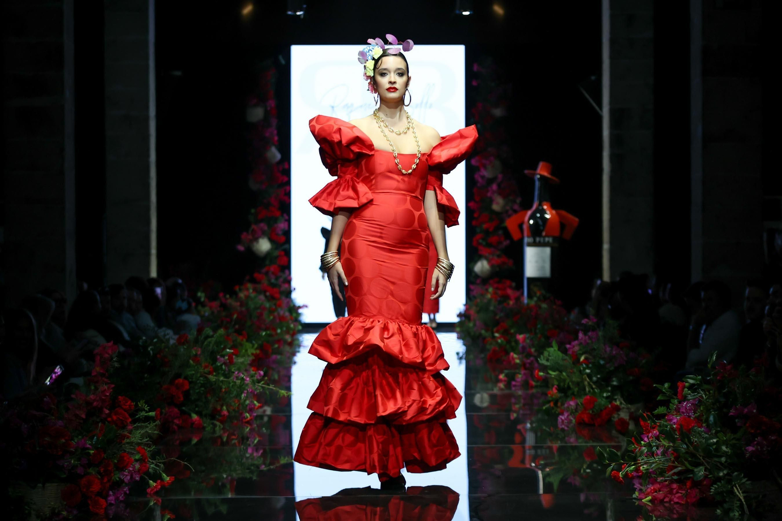 Desfile de Raquel Bollo en la Pasarela Flamenca Tío Pepe Jerez 2024