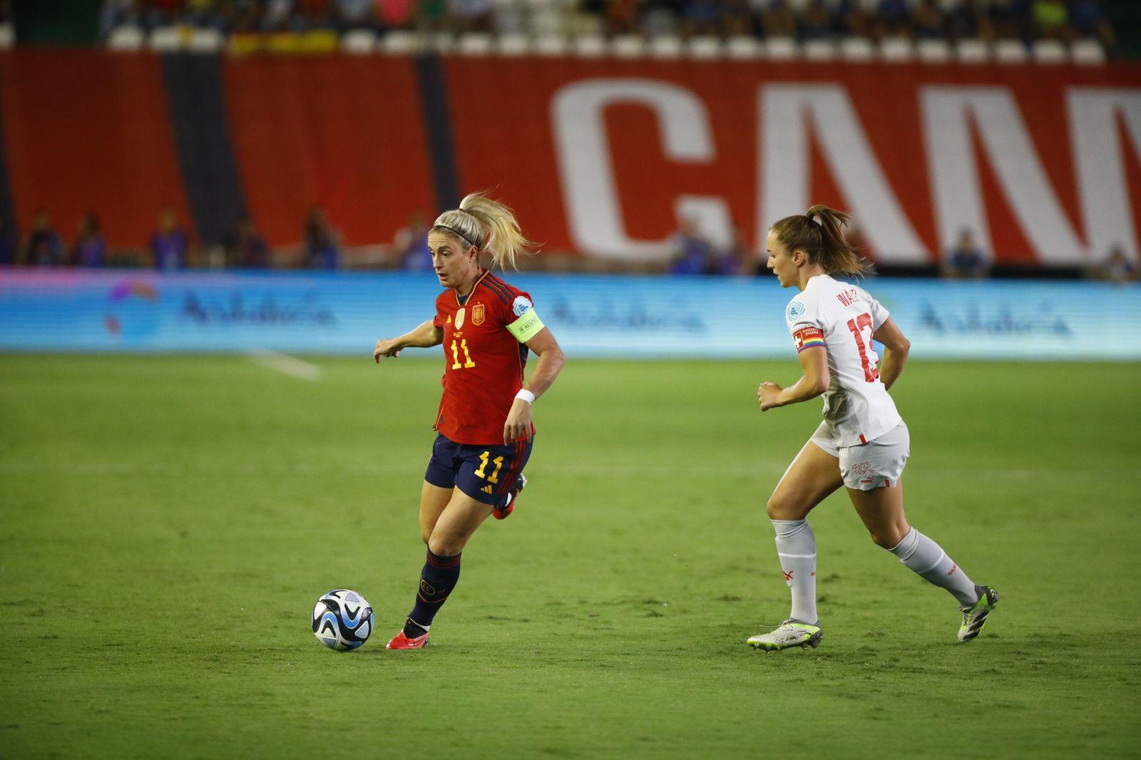 Las mejores fotos de la victoria de España ante Suiza en El Arcángel de Córdoba