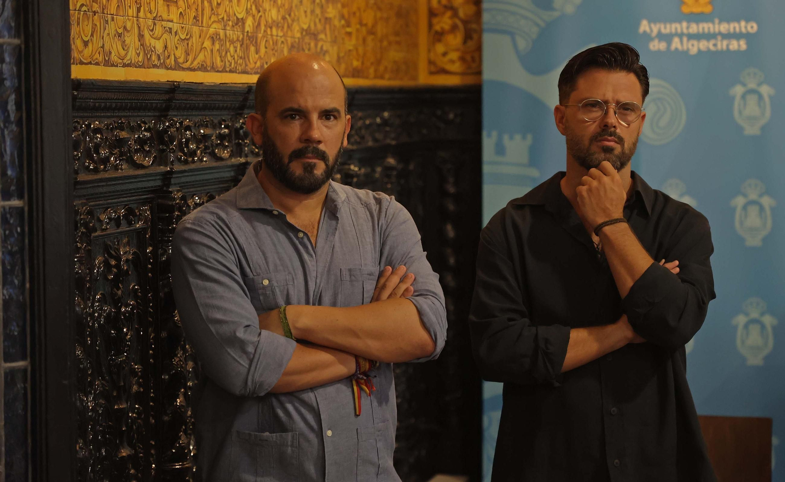 Fotos del acto de reconocimiento a Crescencio Torés en el Ayuntamiento de Algeciras