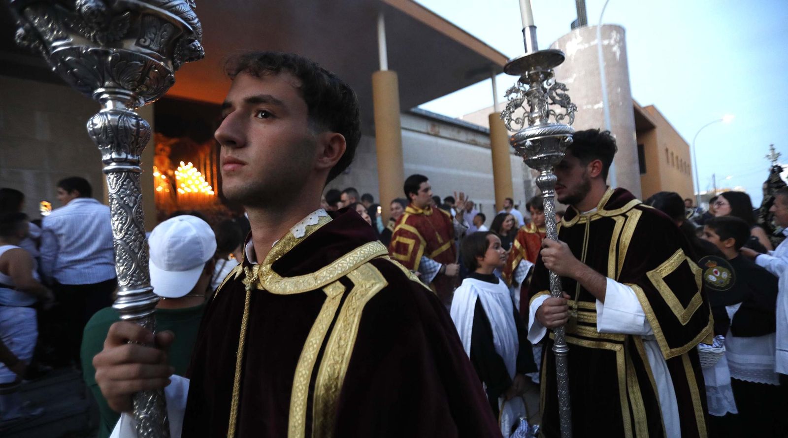 Las fotos de la procesión extraordinaria de María Santísima de la Salud en La Línea