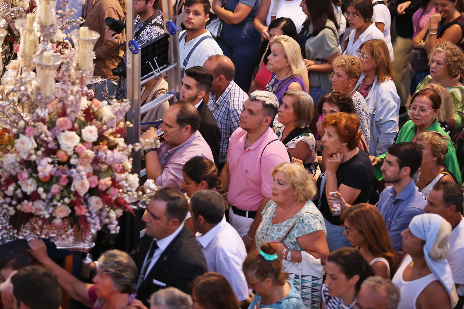 La bajada de la Virgen de La Cinta en imágenes