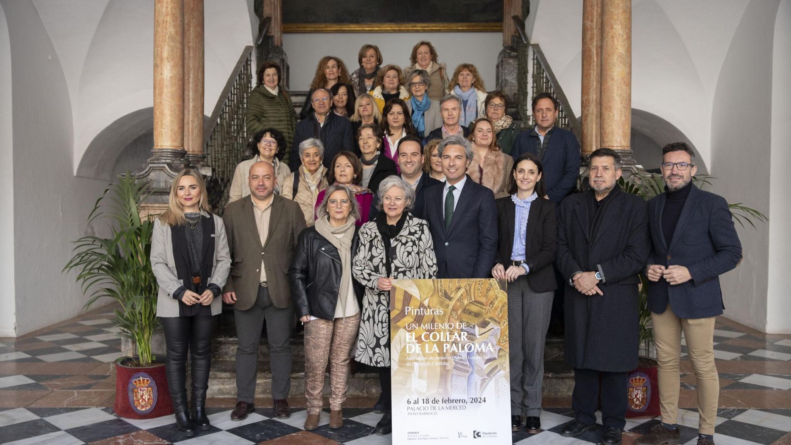 Inauguración de la muestra, que acoge el Palacio de la Merced. Inauguración de la muestra, que acoge el Palacio de la Merced.