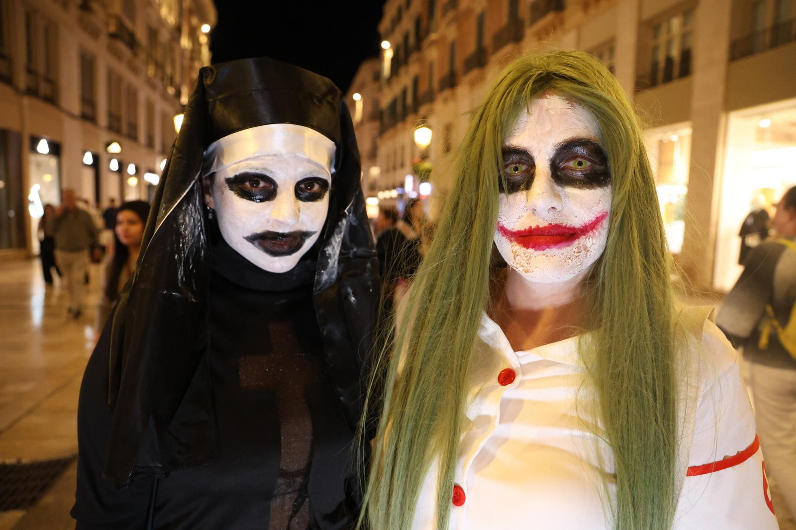 La noche de Halloween en Málaga, en imágenes