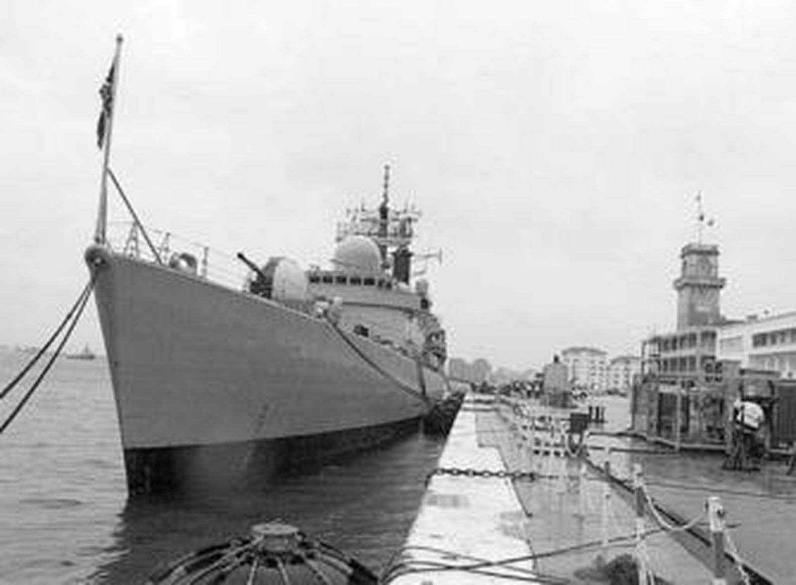 Imagen del 'HMS Southampton'.