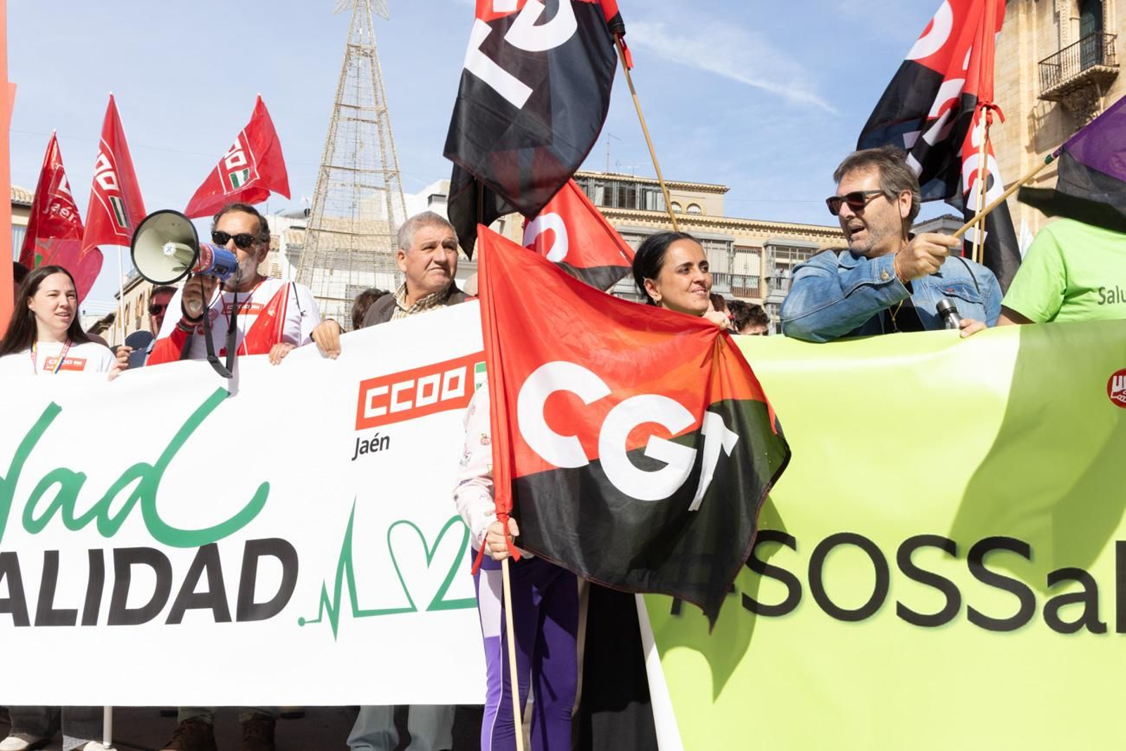 Manifestación "Sanidad cien por cien pública"