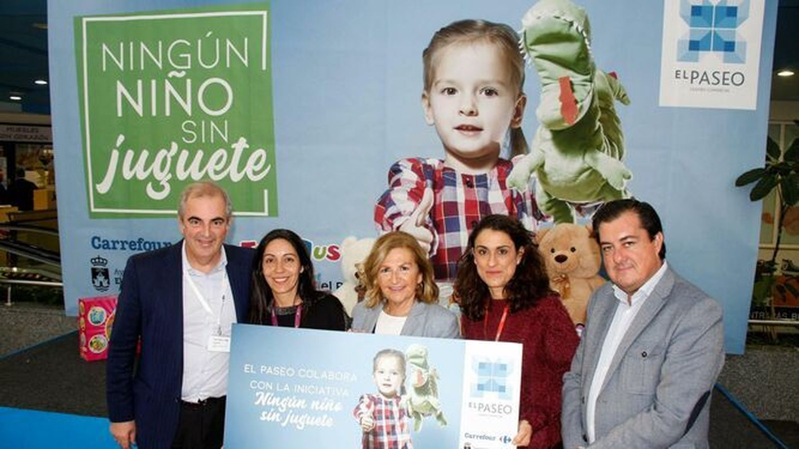 Una imagen de la campaña celebrada el año pasado con la colaboración de El Paseo.